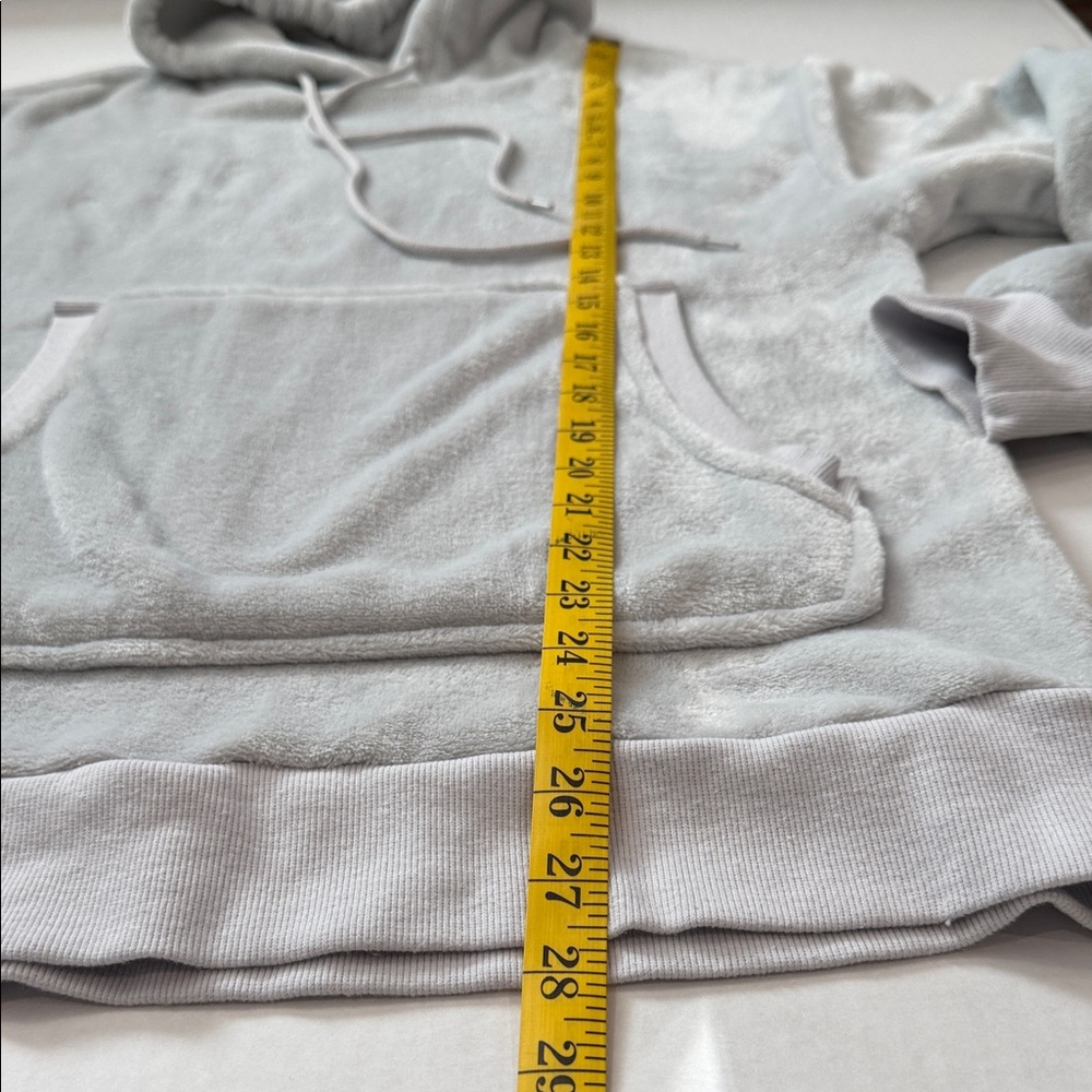 Colsie Light Gray Fleece Hoodie - Picture 5 of 7